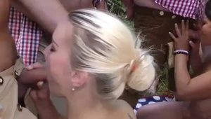  wild german outdoor groupsex orgy