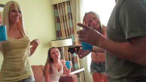  Group sex with gorgeous women in a hotel room