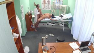  Real euro nurse pounded by horny doctor