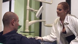  Doctor Candy Alexa lets her patient stick his big cock in all her holes