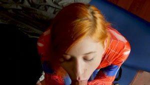  The Amazing Spider-Girl Gets Face Fucked